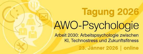 Save the Date Tagung "AWO-Psychologie"