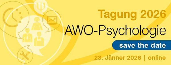 Save the Date Tagung "AWO-Psychologie"